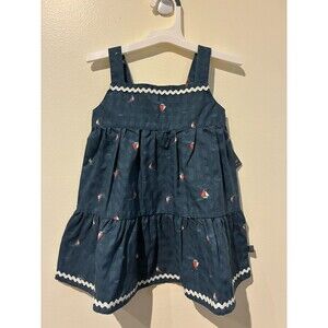 NWT Modern Moments Blue Sleeveless Dress - 3T